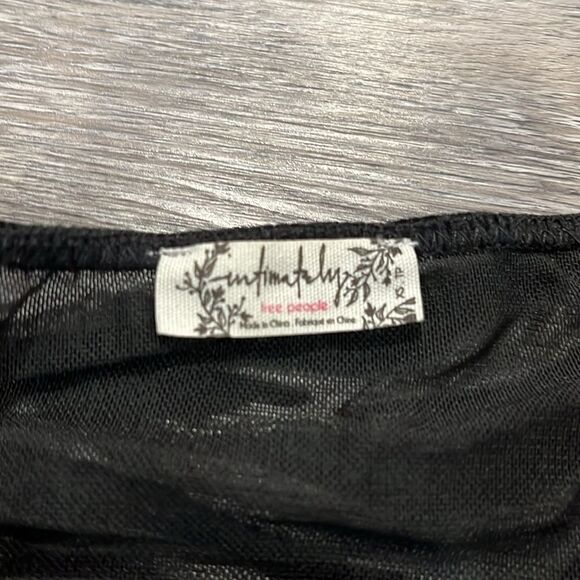 Free People NET Zebra Black Mesh bodysuit - xs ($68) - Picture 10 of 12